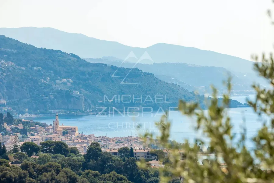 ROQUEBRUNE-CAP-MARTIN – VUE MER PANORAMIQUE - 2