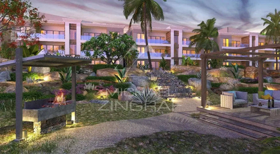 Élégant Appartement avec Vue sur les Jardins et la Piscine – Grand Baie - 3