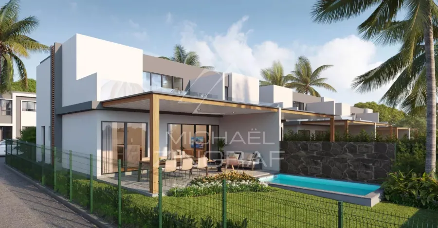 Duplex Contemporain 3 chambres à Tamarin, Île Maurice