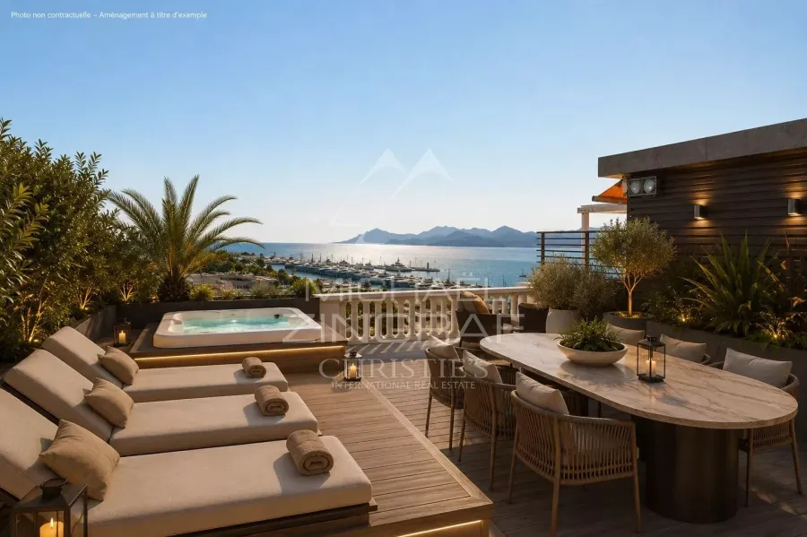 CO-EXCLUSIVITE - Cannes - Croisette - Penthouse avec toit terrasse de 120m2 - 3
