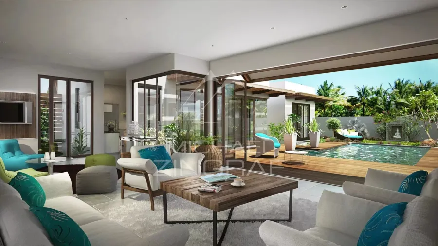 Villas de luxe de 4 chambres avec piscine à Pereybere - 2