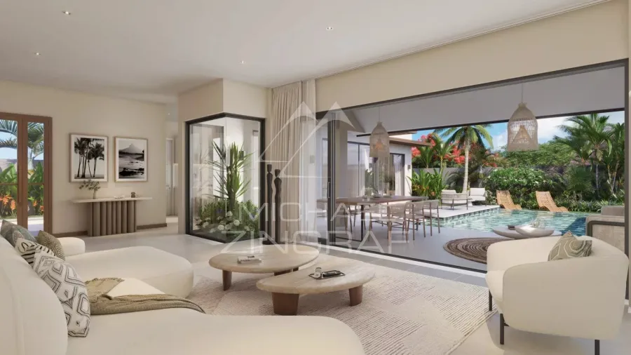 Villas de luxe de 4 chambres avec piscine à Pereybere - 3