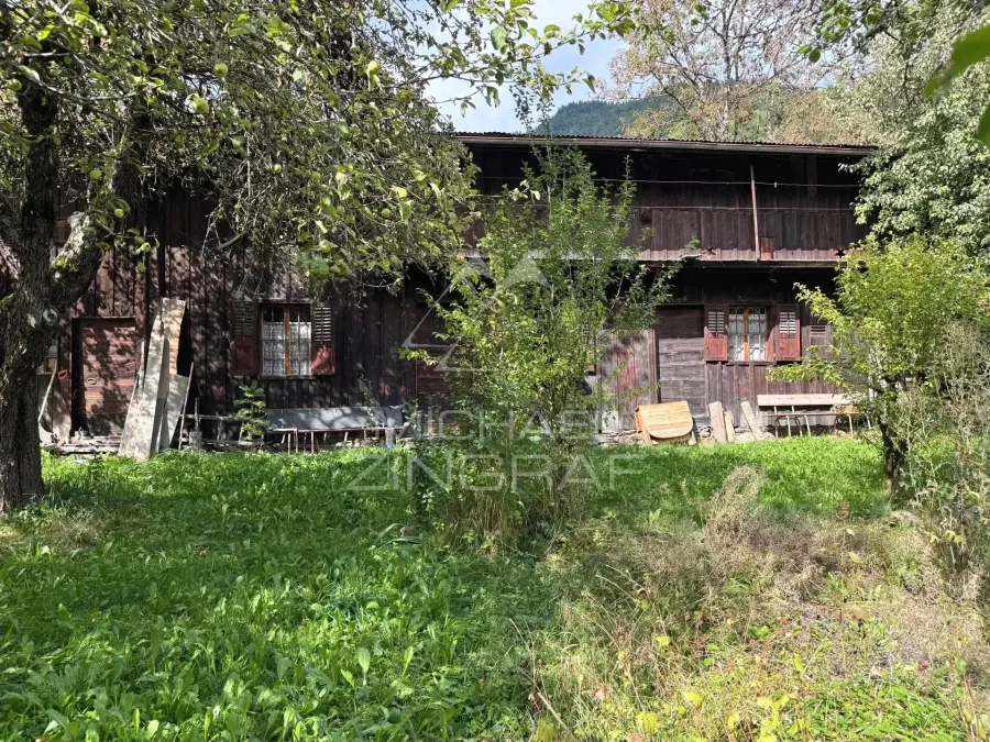 Terrain constructible au coeur de Praz-Sur-Arly -  "Tout à pied" - 3