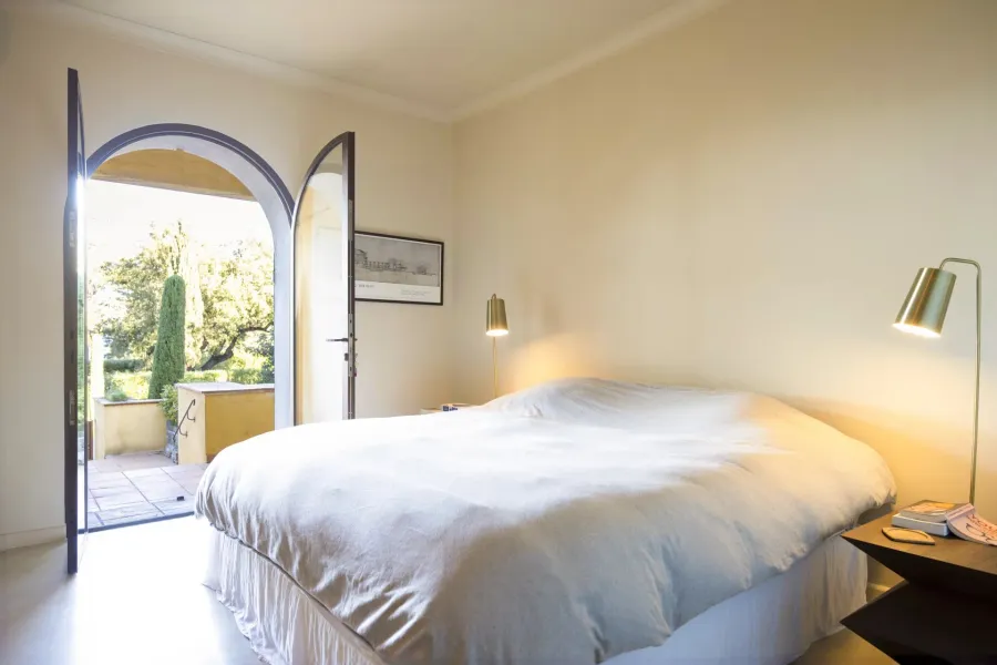 Appartement avec vue sur la mer dans une demeure historique à Gassin - 7