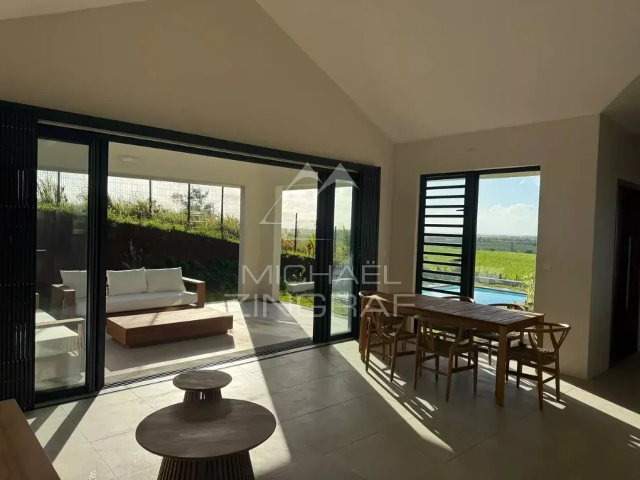 Villa neuve meublée avec vue dégagée à Belle Vue Harel - 8
