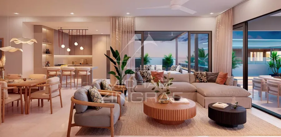 Penthouse de Luxe de 3 Chambres avec Rooftop privée – Belle Mare - 6