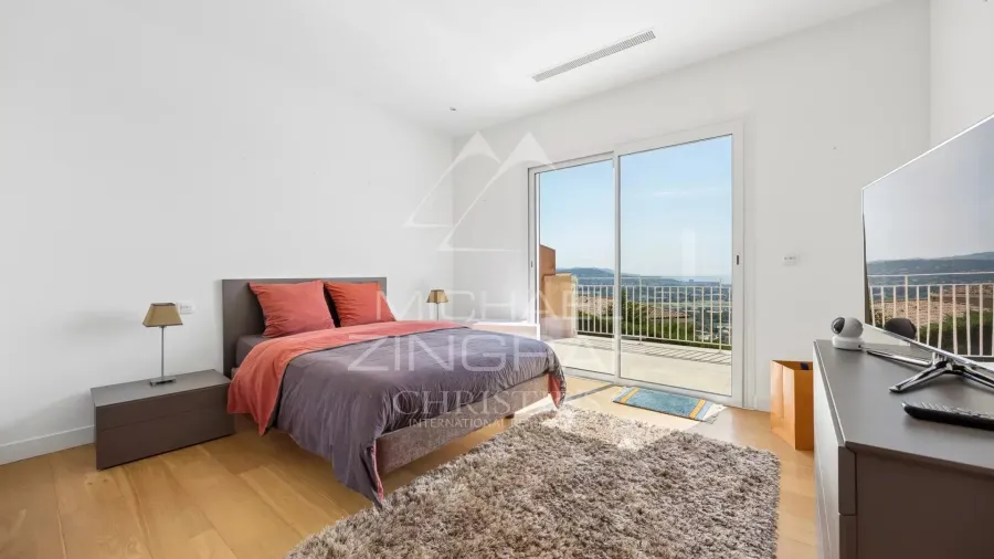 Mandelieu la Napoule - PROPRIÉTÉ VUE MER DANS DOMAINE PRIVÉ - Proche Cannes - 8