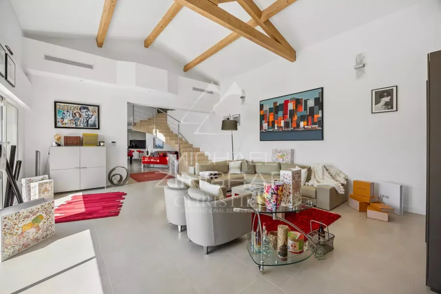Mandelieu la Napoule - PROPRIÉTÉ VUE MER DANS DOMAINE PRIVÉ - Proche Cannes - 5