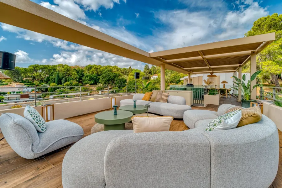 Mougins - Villa contemporaine avec vue mer - 5 chambres - 7
