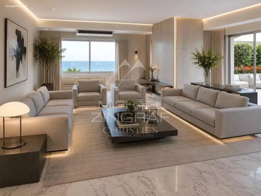 EXCLUSIVITE - CANNES Proche Carlton - Appartement d'exception avec spacieuse terrasse  vue mer - 8