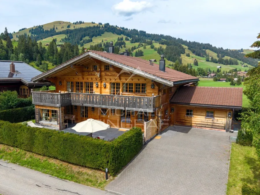 Chalet familial luxueux à proximité des pistes de Schoenried et Saanenmoeser - 2