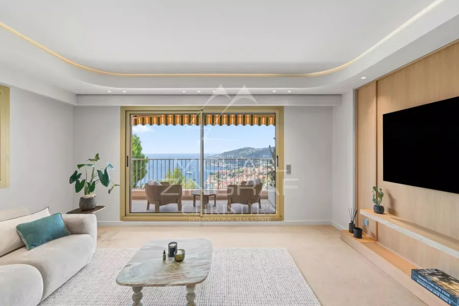 VILLEFRANCHE-SUR-MER — APPARTEMENT D’EXCEPTION AVEC VUE MER PANORAMIQUE - 5