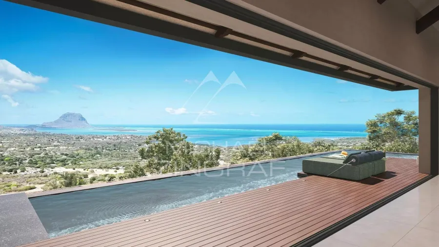 Villa de luxe avec vue panoramique sur Le Morne Brabant - 2