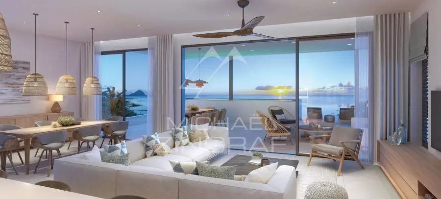 Penthouse de luxe de 3 chambres en bord de mer avec vue panoramique à Riviere Noire - 9