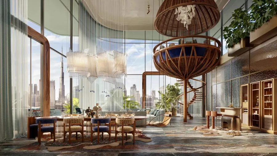 EYWA Dubai | Duplex 4 Chambres avec Vue Canal & Skyline - 3