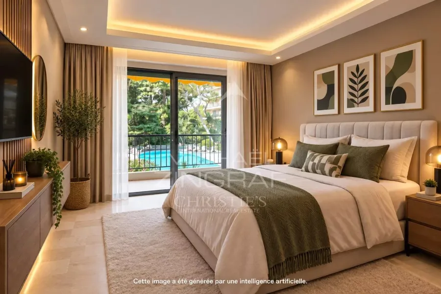 Cap d'ail - renovierte Wohnung – 3 Zimmer – 93 m² – Gesicherte Wohnanlage, in Meeresnähe - 6