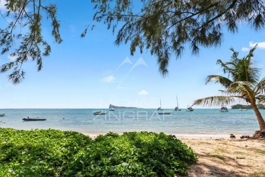 Elegantes Apartment mit 3 Schlafzimmern, privatem Pool und Meerblick – Bain Bœuf - 4
