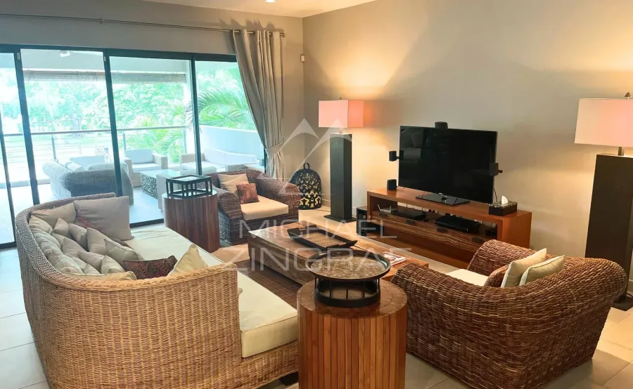 Elegantes Apartment mit 3 Schlafzimmern, privatem Pool und Meerblick – Bain Bœuf - 6