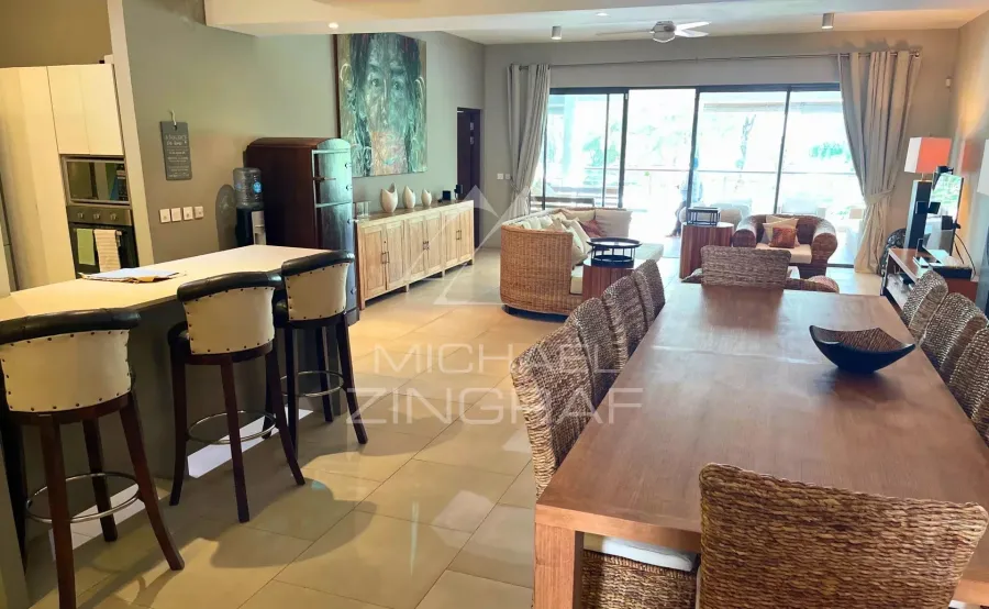 Elegantes Apartment mit 3 Schlafzimmern, privatem Pool und Meerblick – Bain Bœuf - 7