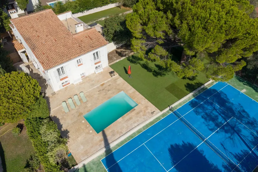 Mougins – Villa familiale avec piscine et court de tennis - 3