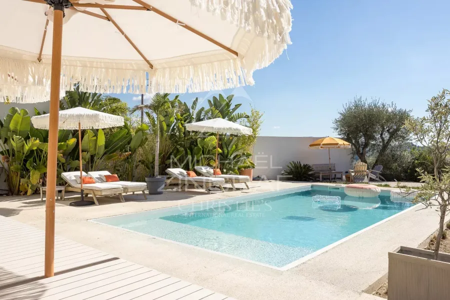 Nice - Bellet - Renovierte Villa mit Pool und freiem Blick - 3