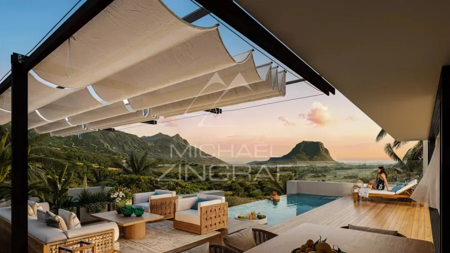 Villa d’Exception de 3 Chambres avec Vue sur les Montagnes - 6