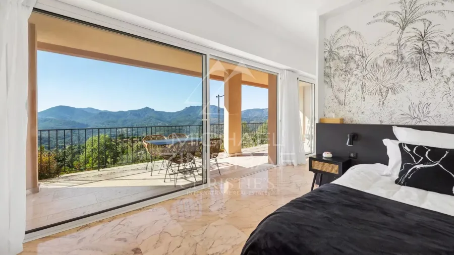 Mandelieu la Napoule - PROPRIÉTÉ VUE MER DANS DOMAINE PRIVÉ - Proche Cannes - 9