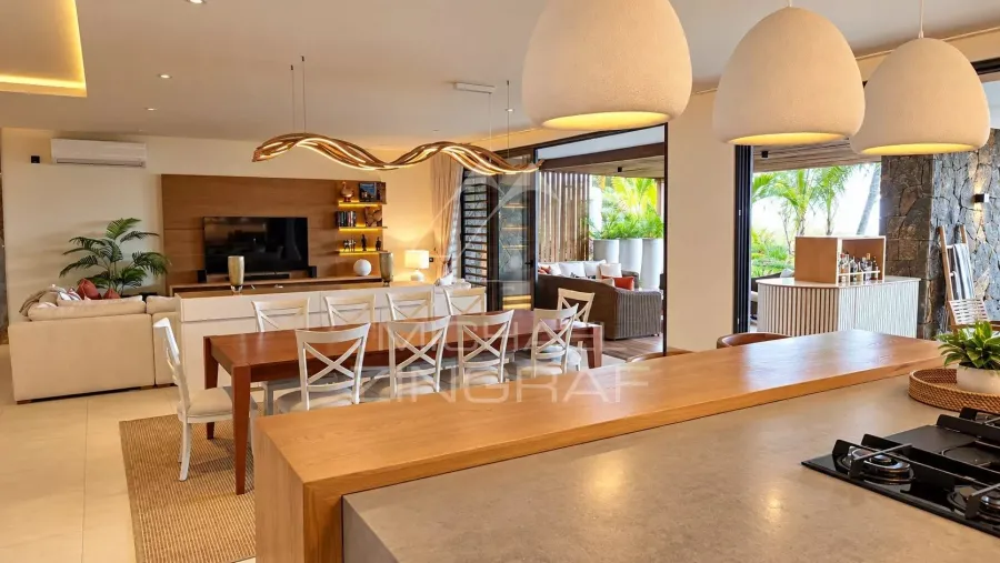 Strandnaher Duplex mit 3 Schlafzimmern in Pointe aux Canonniers - 6
