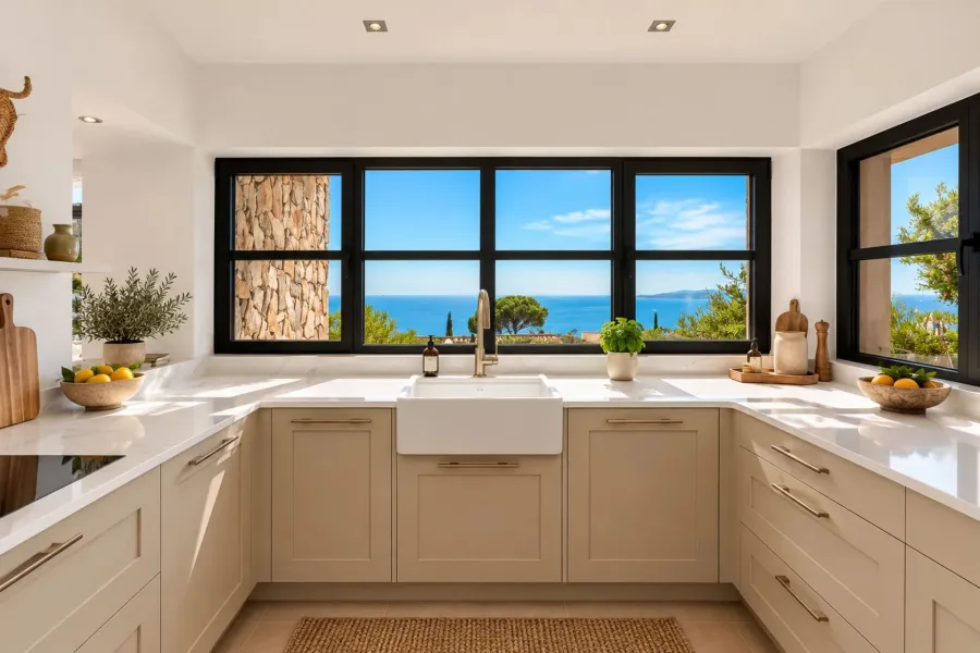A Contemporary Gem with Panoramic Ocean Views - Les Issambres - 7