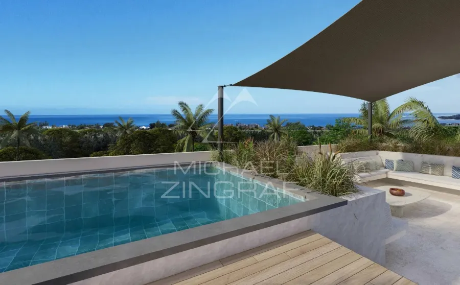 Penthouse 3 chambres avec rooftop privé et vues panoramiques – Tamarin - 2