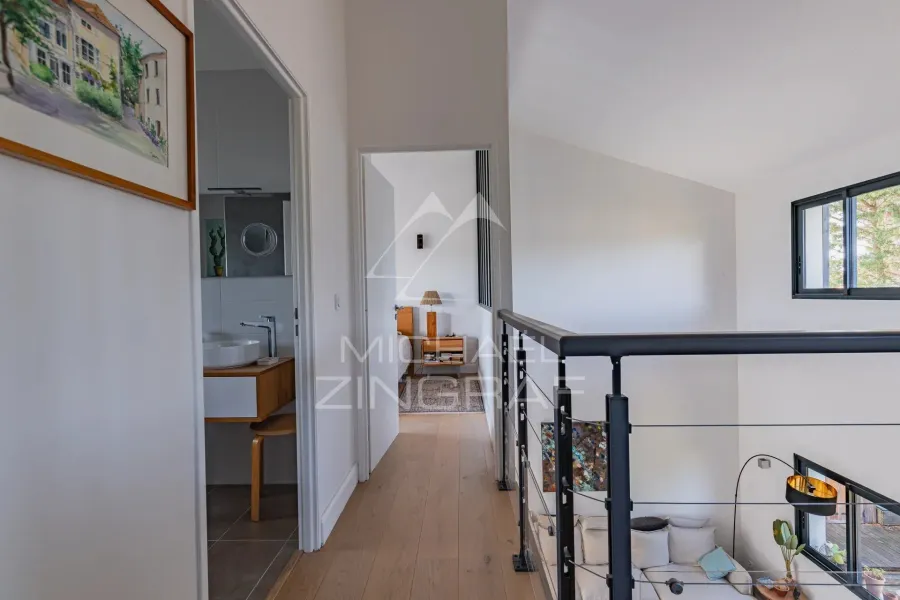 LA TESTE DE BUCH - VILLA CONTEMPORAINE AVEC PISCINE 4 CHAMBRES PISCINE TERRASSE PROCHE BASSIN - 9