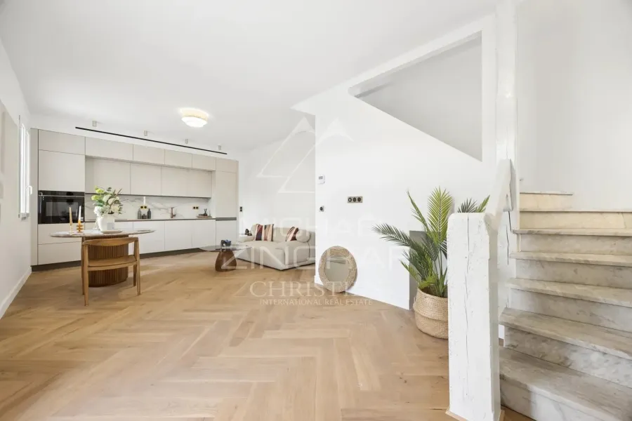 Bei Nizza – Cros-de-Cagnes – Renoviertes Haus mit Dachterrasse und Meerblick - 2