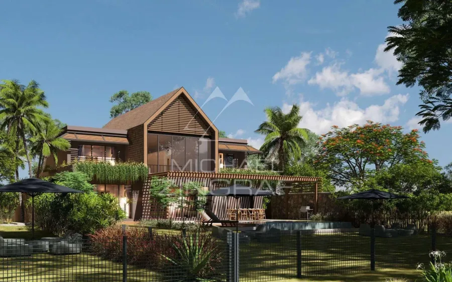 Île Maurice – Villas de Prestige de 4 Chambres au Cœur de la Nature à Anse La Raie - 3