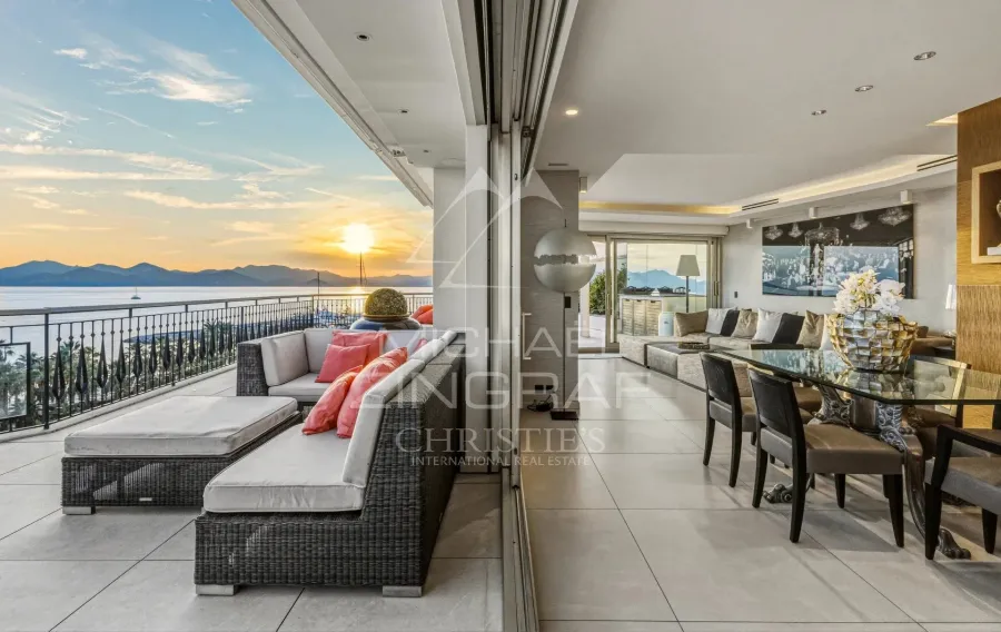Cannes - Croisette - Penthouse Vue Mer Panoramique - 4
