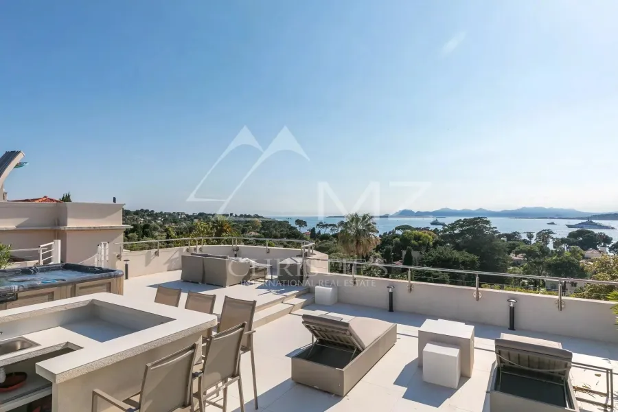 Cap d'Antibes - Villa moderne vue mer - 5