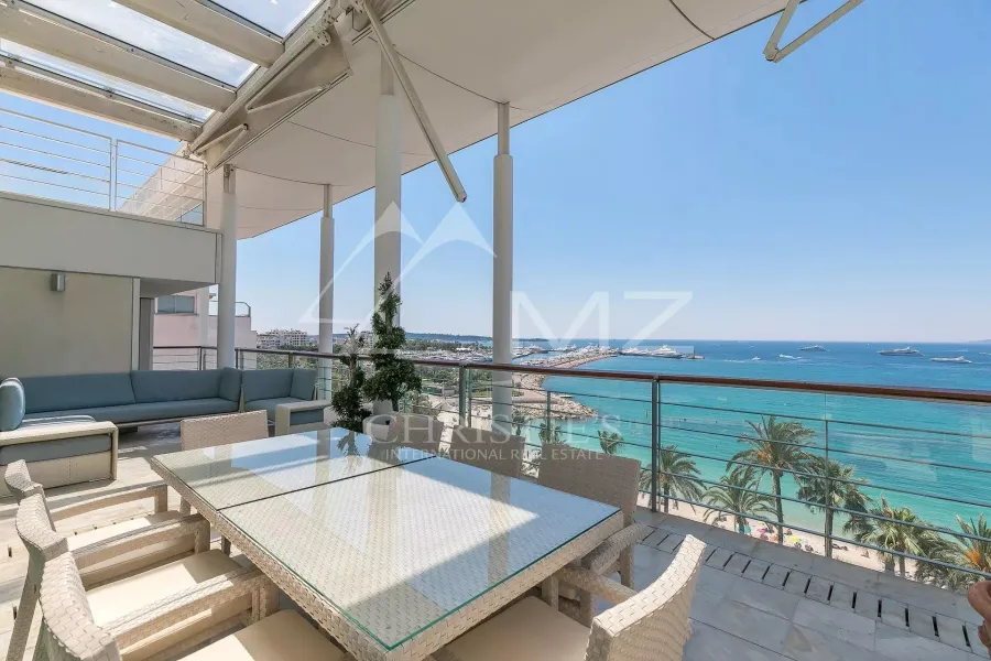 Cannes - Croisette - Penthouse avec vue mer - 5