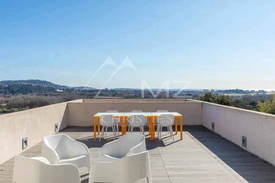 Proche Cannes - Villa contemporaine vue mer - 9